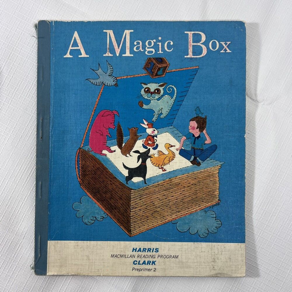 Macmillan - A Magic Box - Harris - Vintage Reader Book